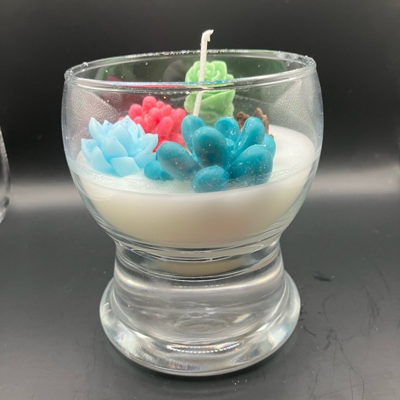 Handmade Succulent Candle - Picture 2 of 2